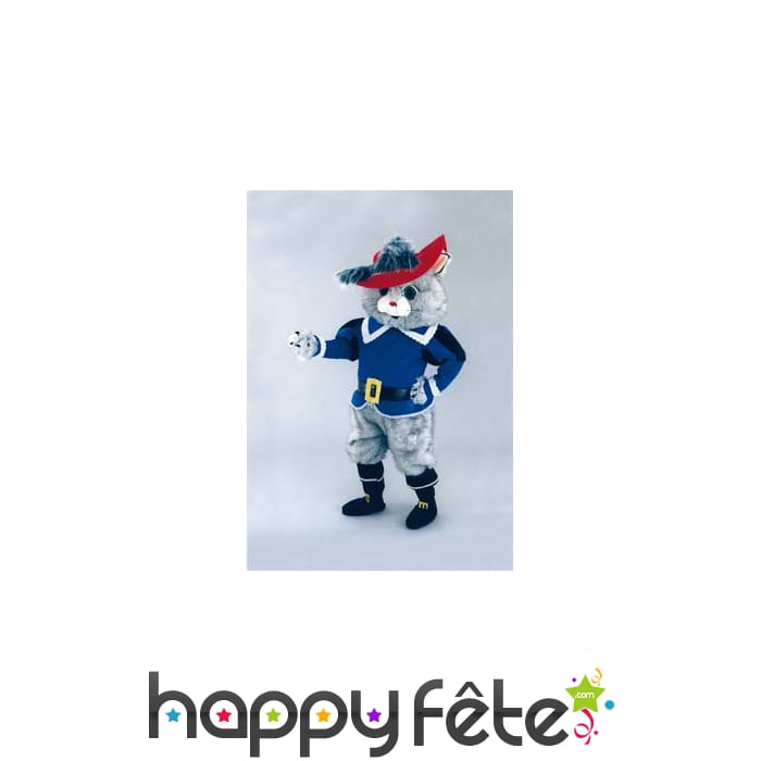 Mascotte chat botté