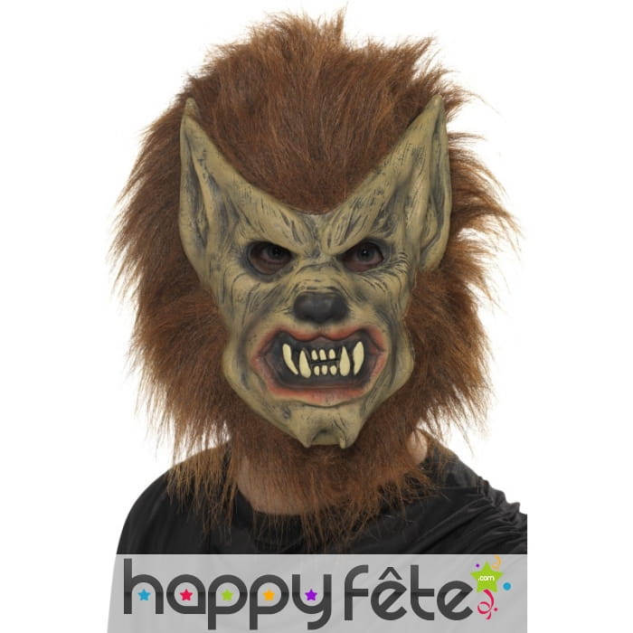 Masque caoutchouc bête sauvage