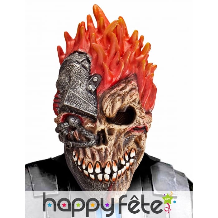 Masque cyber crâne punk intégral