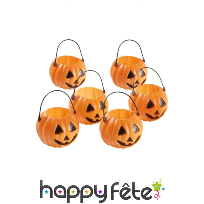 Mini chaudrons citrouilles