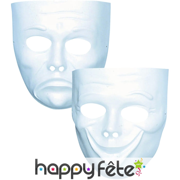 Masque comedia del arte à peindre