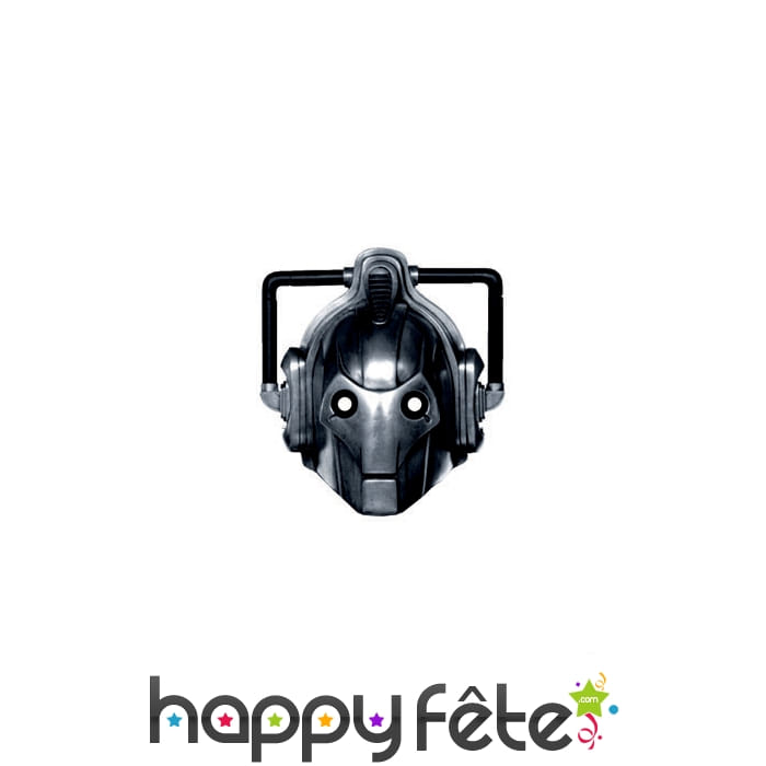 Masque cyberman, Doctor who en carton plat