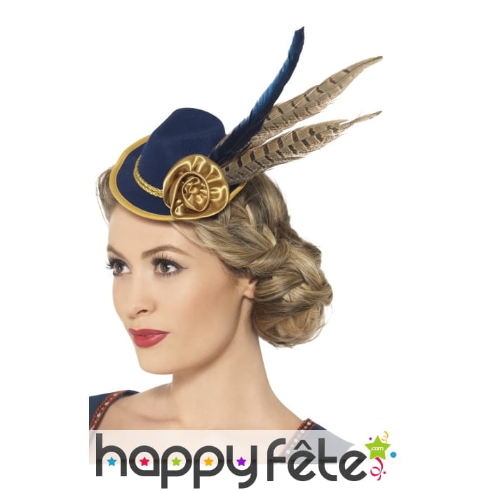 Mini chapeau de bavaroise Oktoberfest