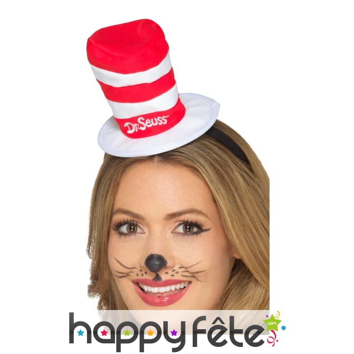 Mini chapeau du chat chapeauté