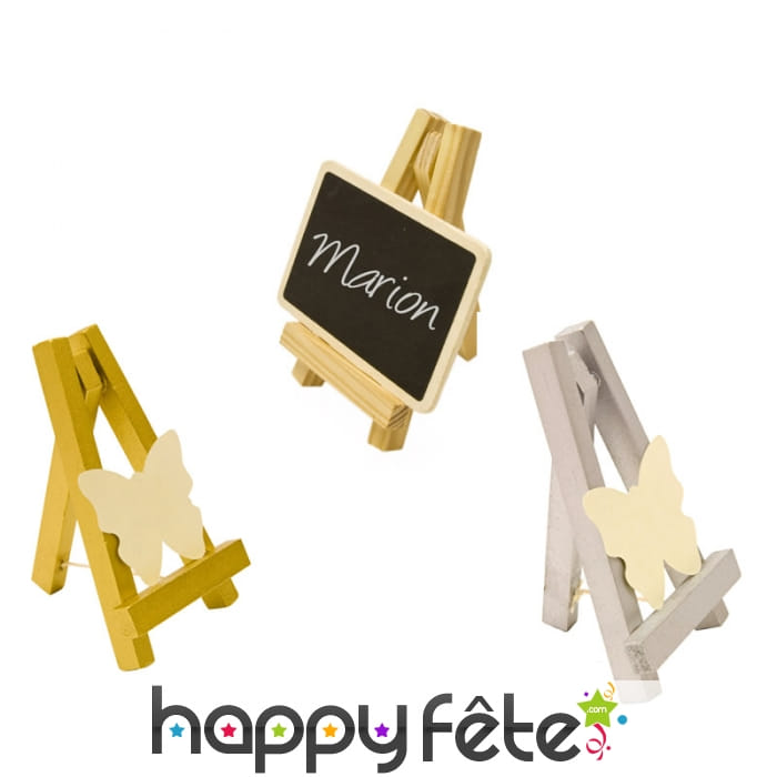 Mini chevalet décoratif en bois