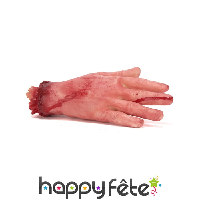 Main coupée en mousse