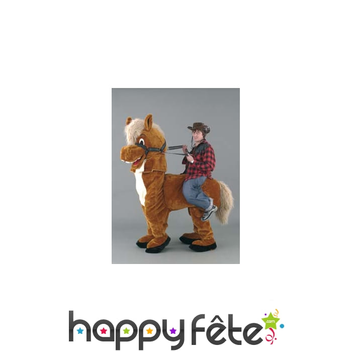 Mascotte cheval et cavalier