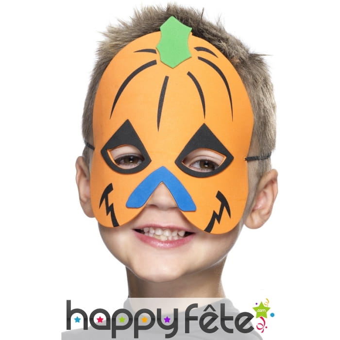 Masque citrouille halloween