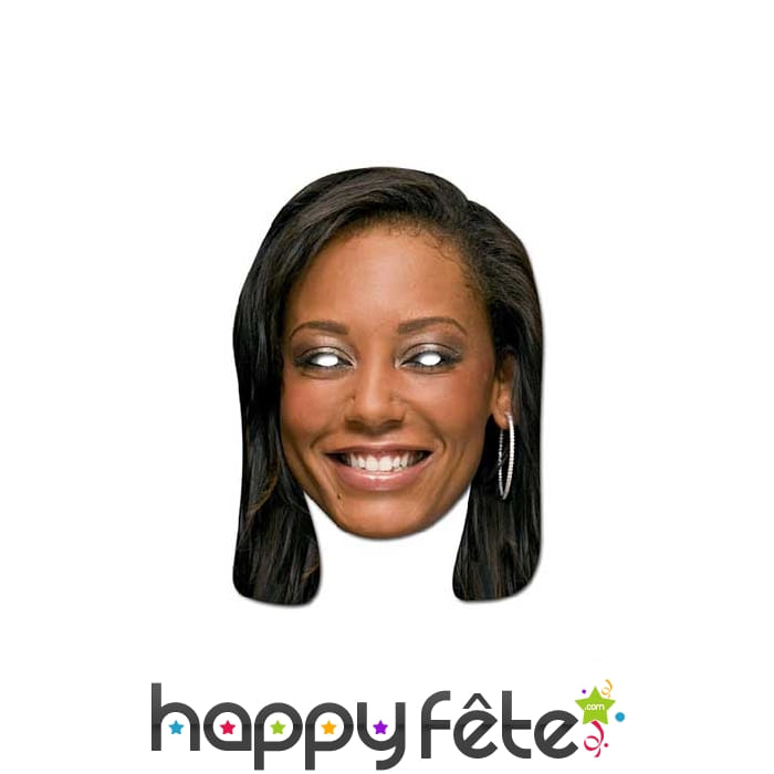 Masque carton Mel B. Spice Girls