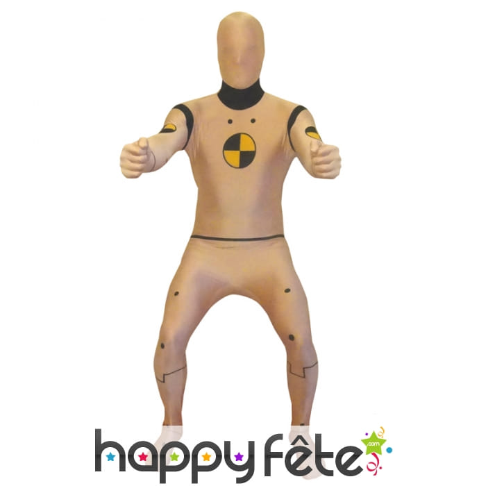 Morphsuit, combinaison mannequin crash test