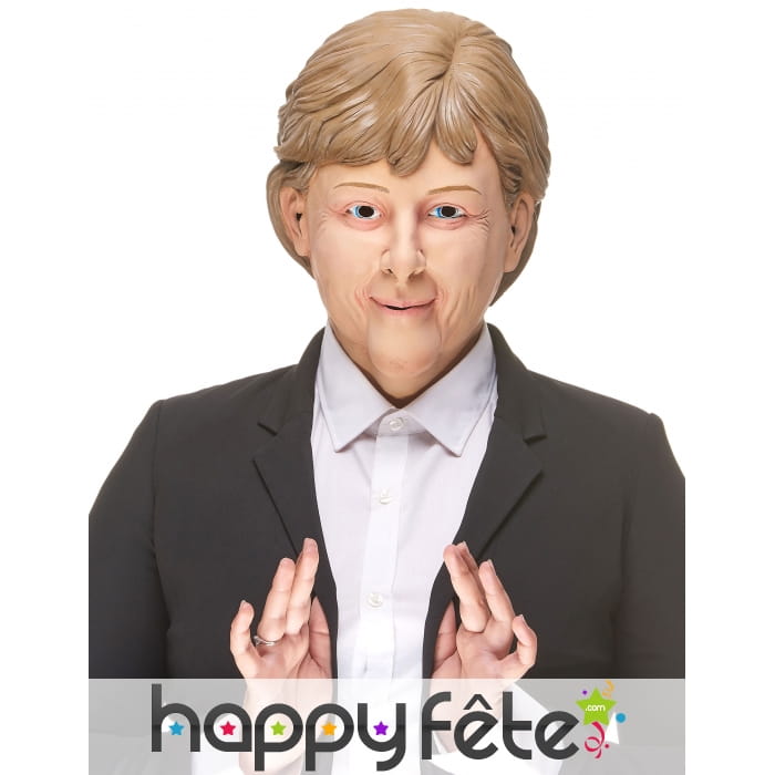 Masque de Angela Merkel humoristique