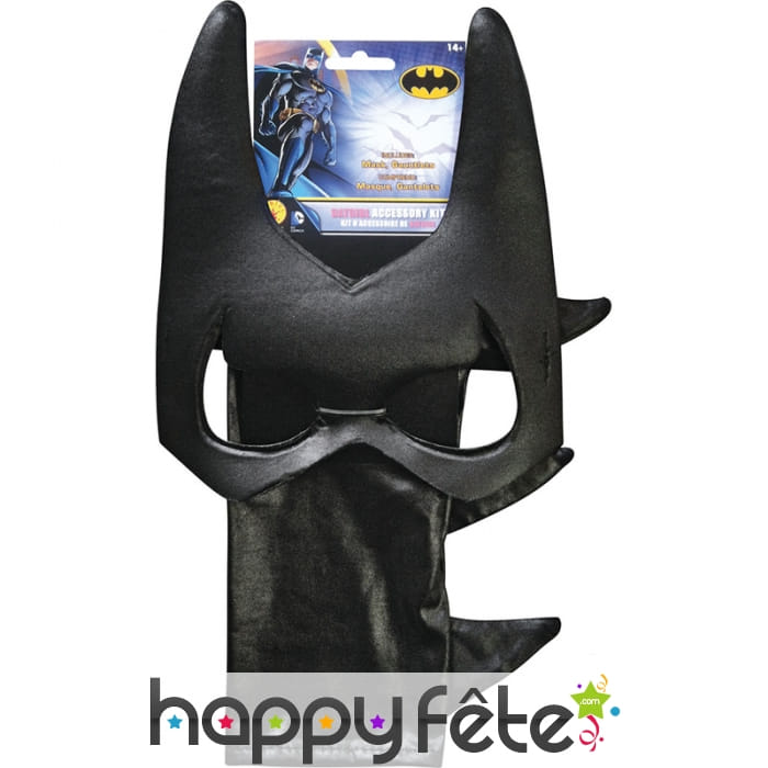 Masque de Batgirl avec gants