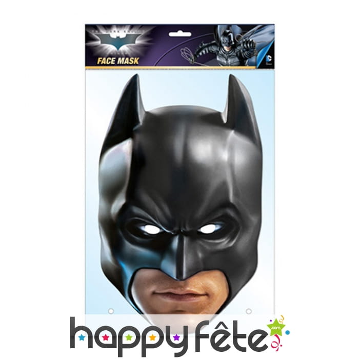 Masque de batman en carton