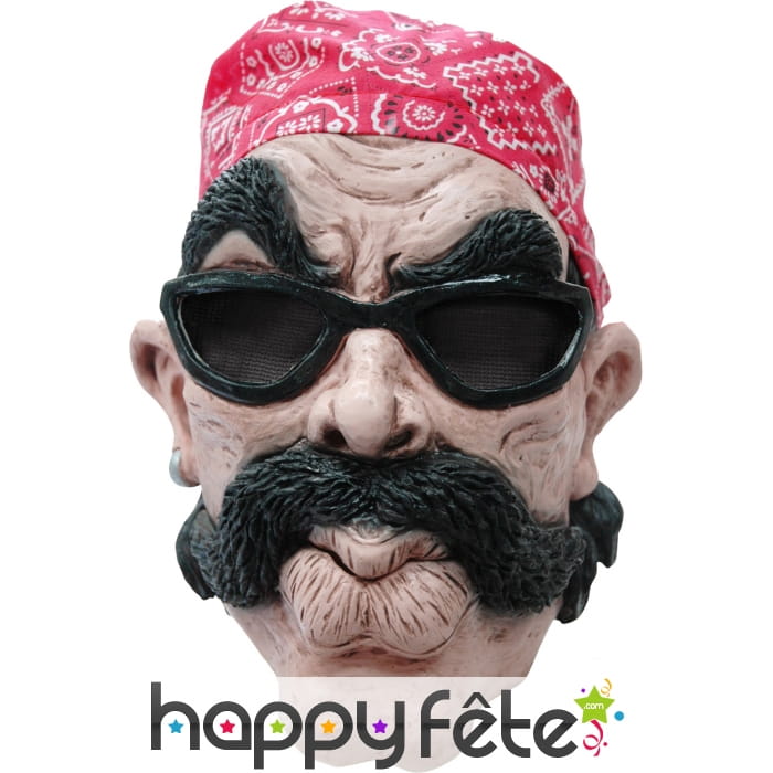 Masque de biker souple intégral
