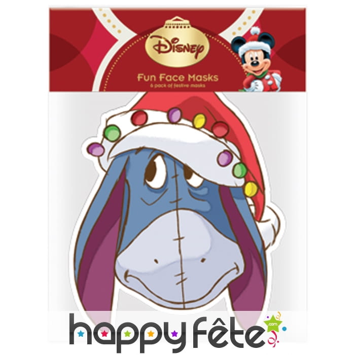 Masque de Bouriquet de Noël