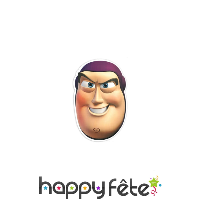 Masque de Buzz l'éclair en carton