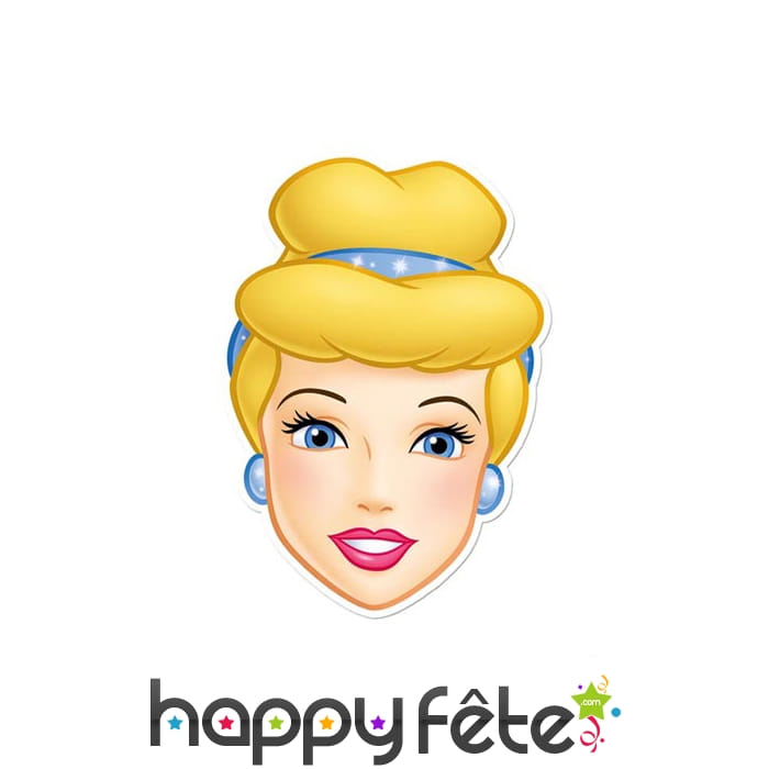 Masque de Cendrillon en carton