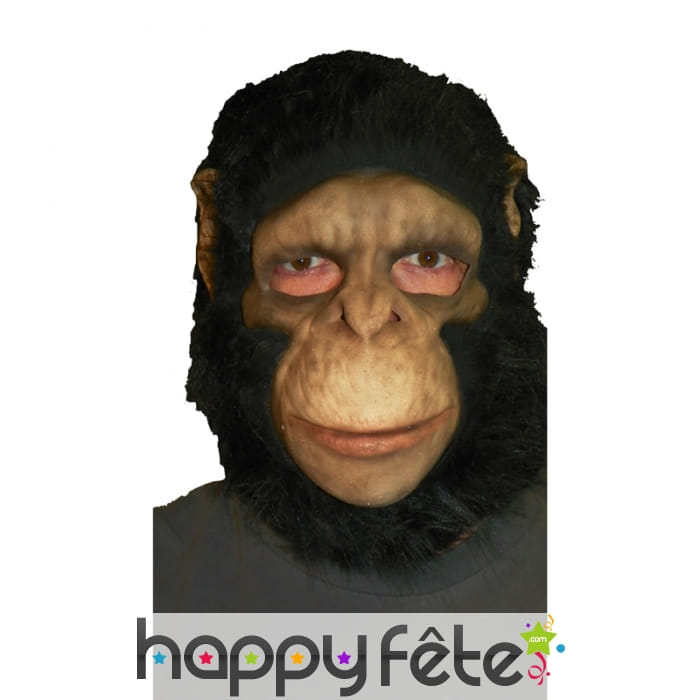Masque de chimpanzé intégral en latex