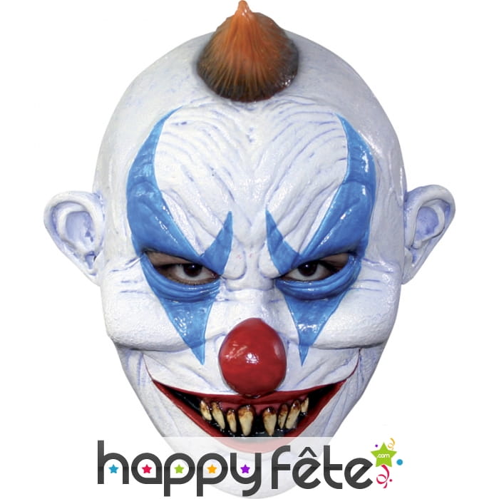 Masque de clown aux dents poitues
