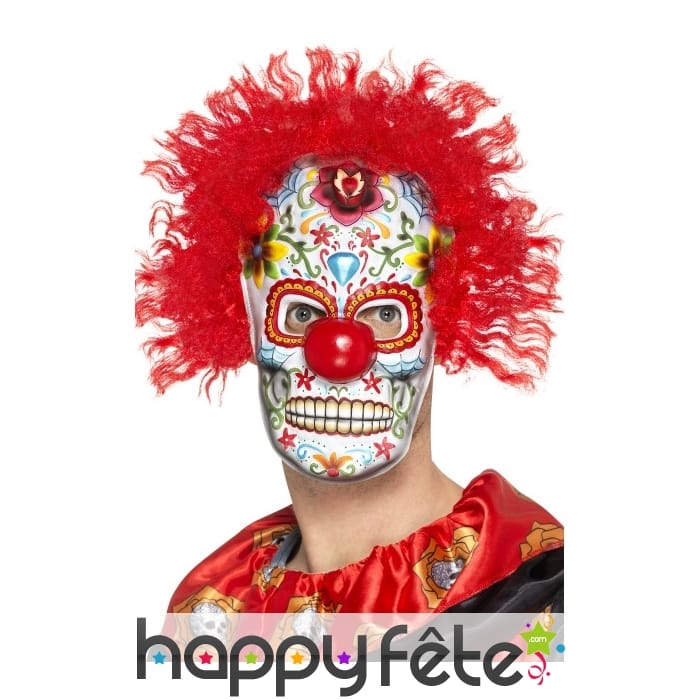 Masque de clown du jour des morts