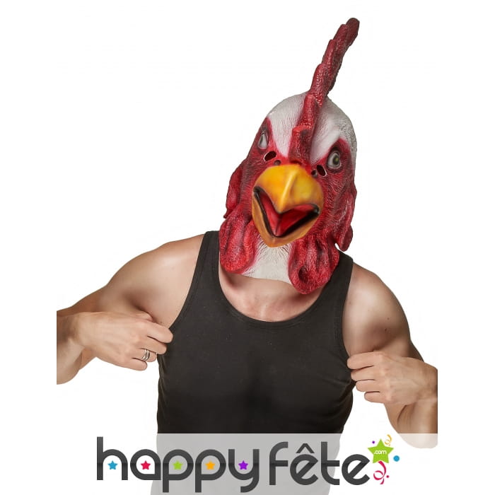 Masque de coq pour adulte