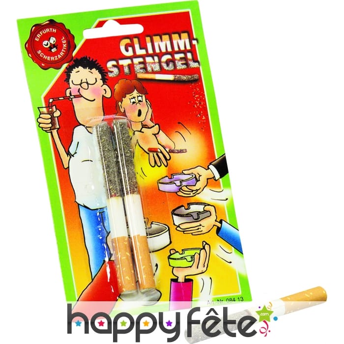 Megots de cigarettes avec cendres