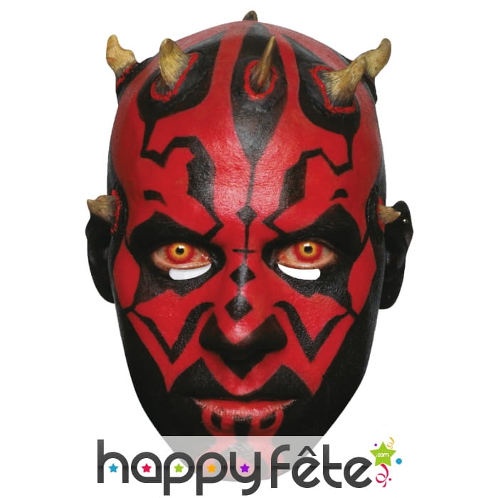 Masque de Darth Maul en carton plat
