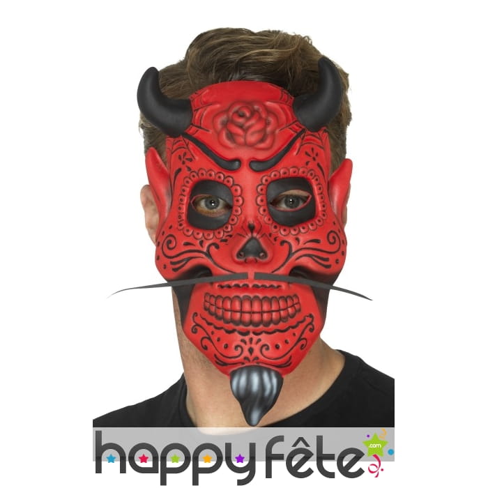 Masque de diable du jour des morts