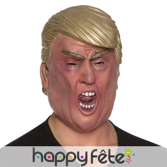 Masque de Donal Trump en latex