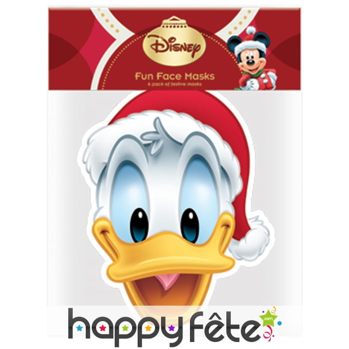 Masque de Donald père Noël