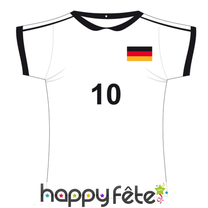 Maillot de foot allemagne en carton