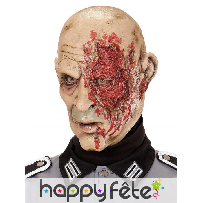 Masque de général zombie défiguré