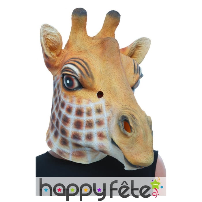 Masque de girafe intégral pour adulte