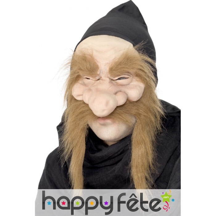 Masque de gnome roux