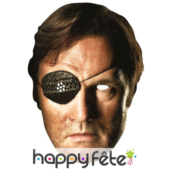 Masque du gouverneur, Walking dead