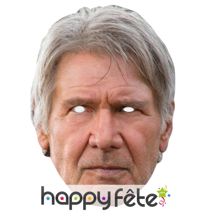 Masque de Han Solo en carton plat
