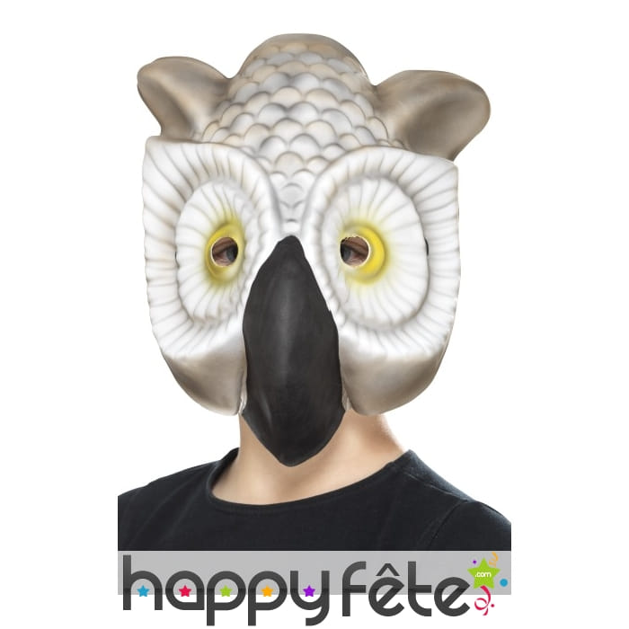 Masque de hibou en eva pour enfant