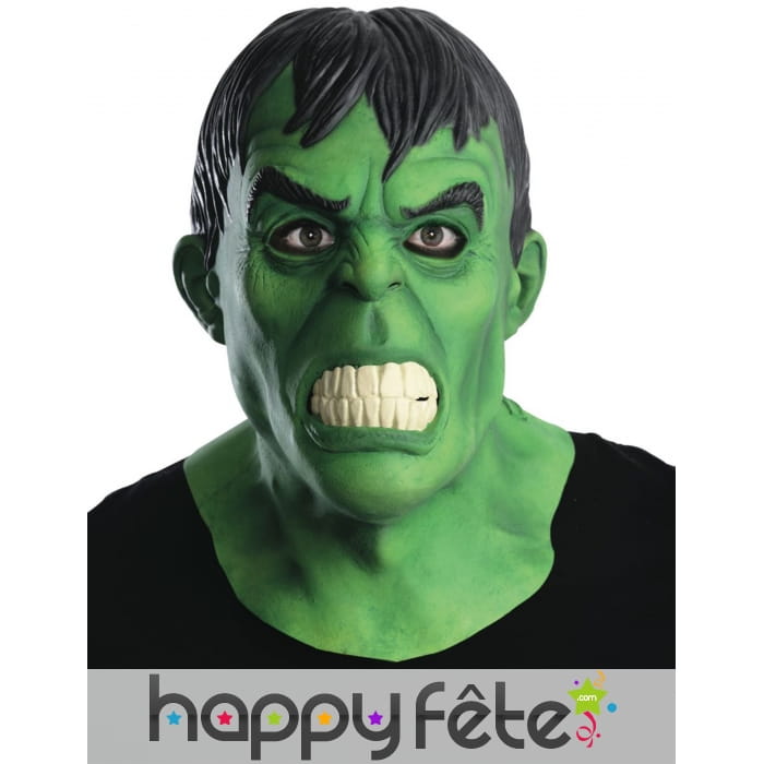 Masque de Hulk intégral pour homme, luxe