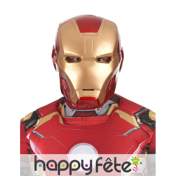 Masque de Iron Man 2 rigide pour adulte