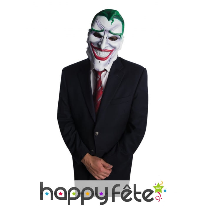 Masque de Joker articulé pour adulte, luxe