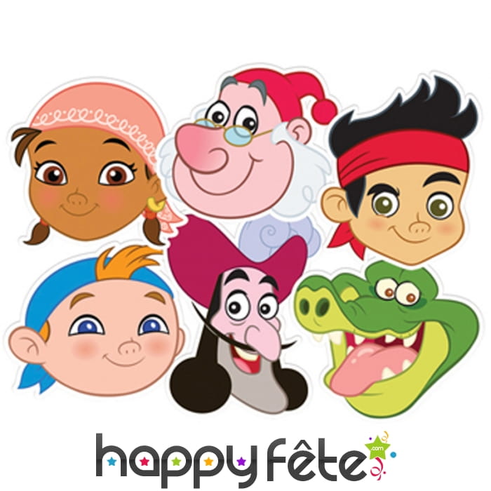 Masques de jake et les pirates du pays imaginaire