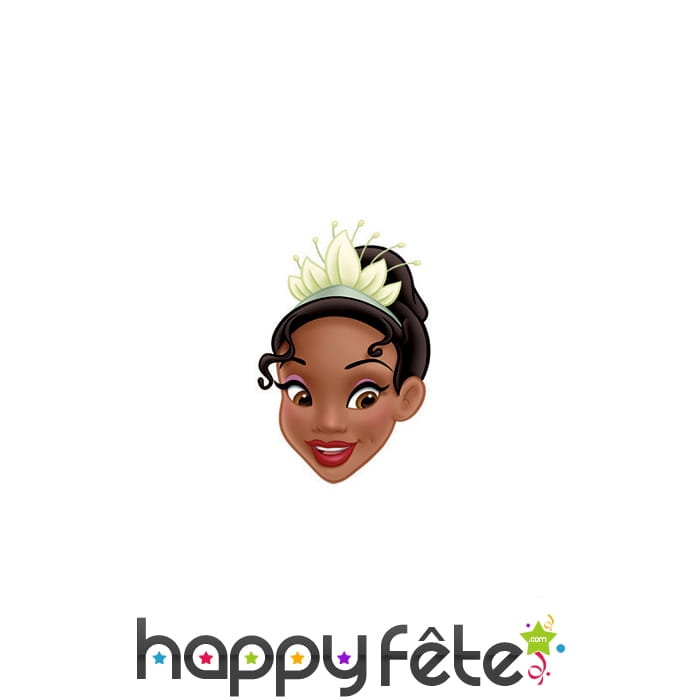 Masque de la princesse Tiana en carton