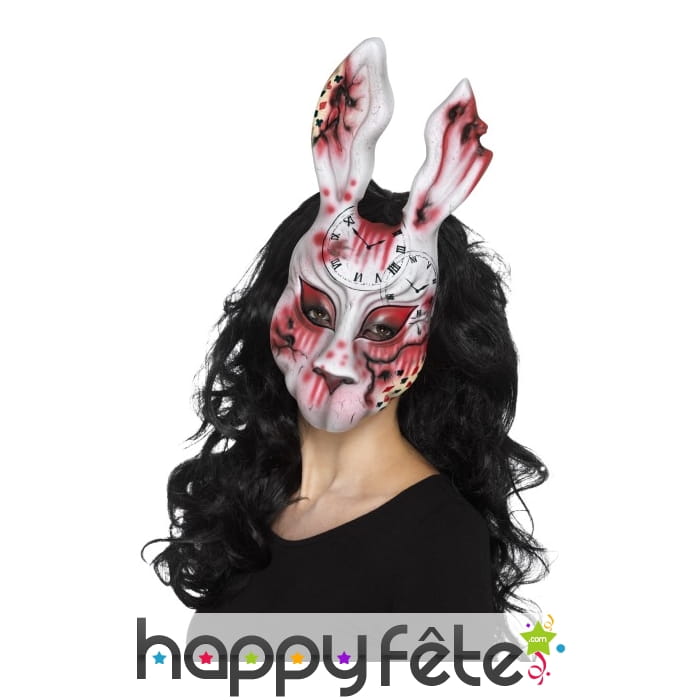 Masque de lapin diable