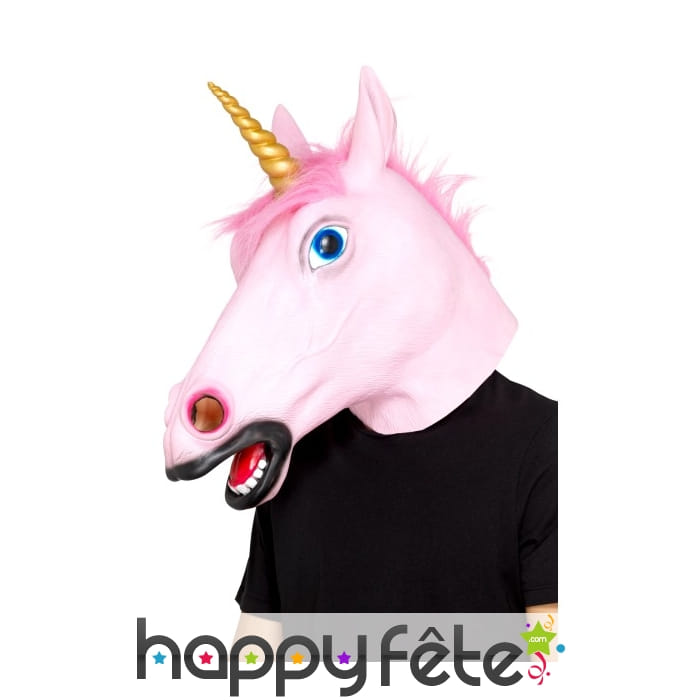Masque de licorne intégral