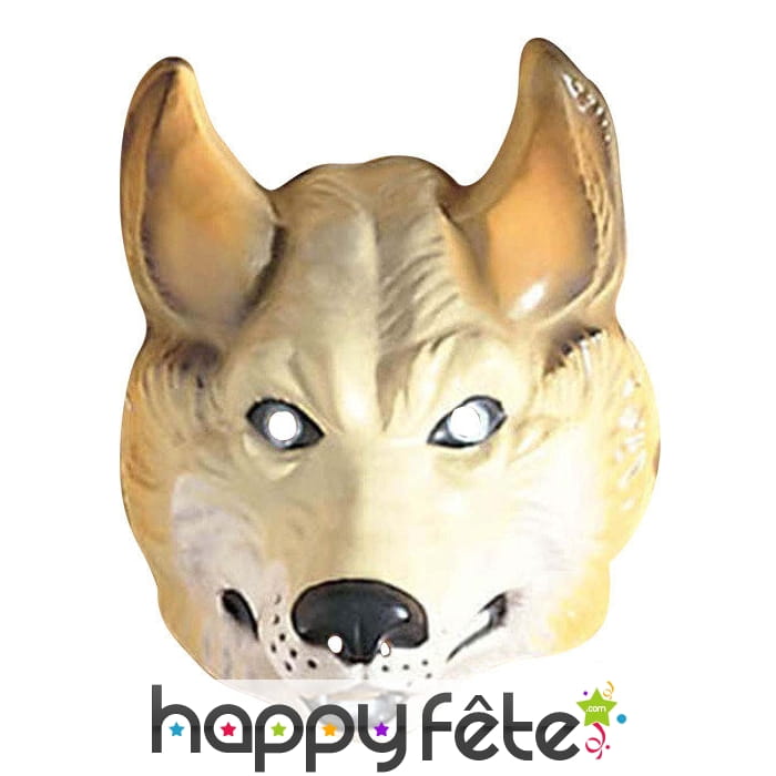 Masque de loup facial pour adulte