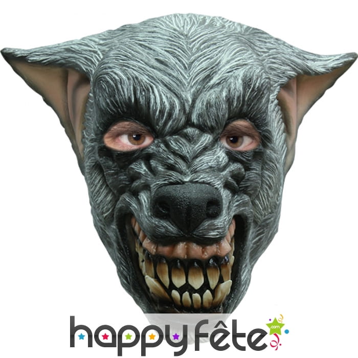 Masque de loup garou enragé