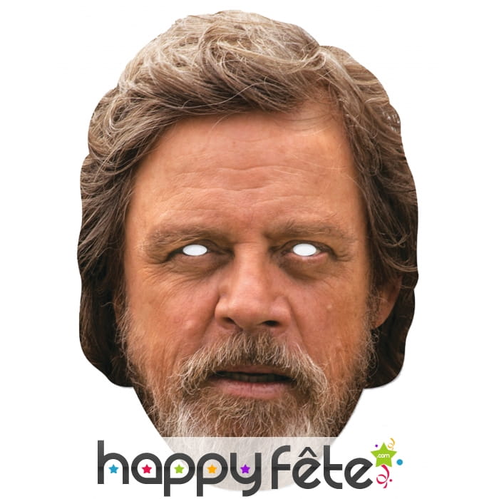 Masque de Luke Skywalker en carton plat