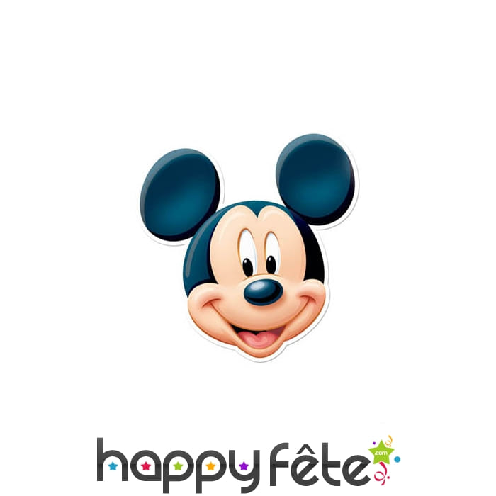 Masque de Mickey en carton