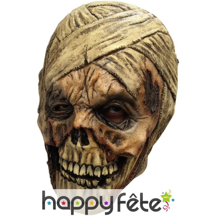 Masque de momie squelette intégral