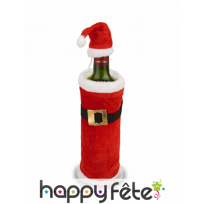 Manteau de Noël pour bouteille